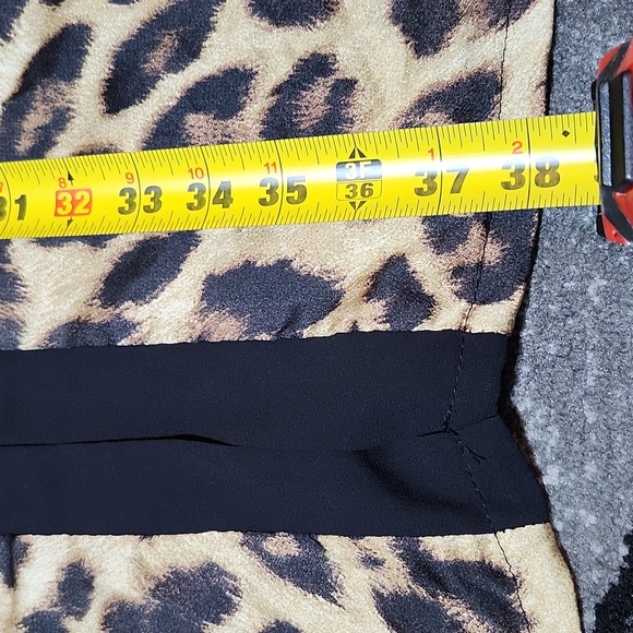 DO EVERYTHING IN LOVE LEOPARD PRINT KIMONO SWIMSUIT COVER ROBE LOUNGE ONE-SIZE - Picture 7 of 13